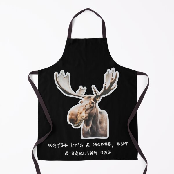 Item preview, Smiling Moose (Maybe it's a moose, but a darling one) designed and sold by ViaNature.