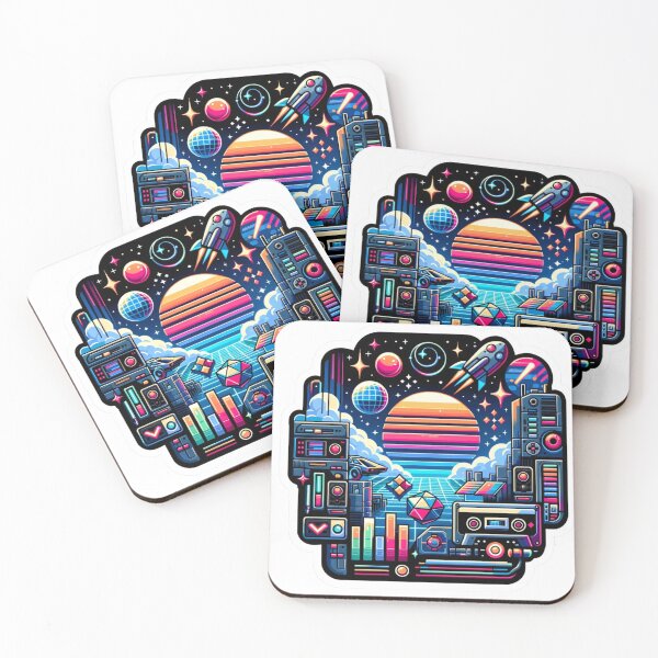 Item preview, Future Retro Rhythms designed and sold by CyberQuesters.