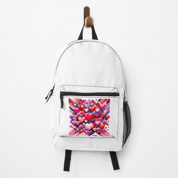 Item preview, "Cubist Love: Geometric Heart Mosaic" designed and sold by Fourseason664.