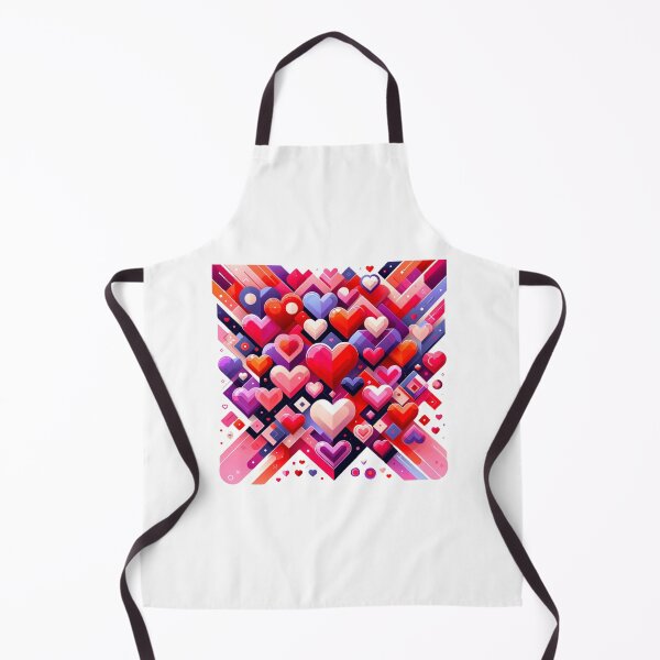 Item preview, "Cubist Love: Geometric Heart Mosaic" designed and sold by Fourseason664.