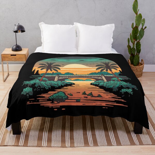 Item preview, Vintage sunset colors bridge designed and sold by desinganddecor.