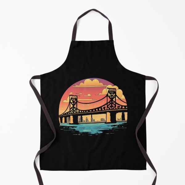 Item preview, Vintage sunset colors bridge designed and sold by desinganddecor.