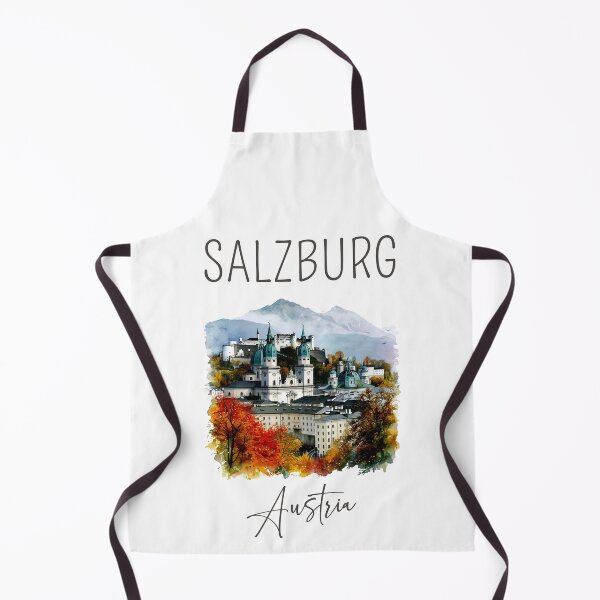 Item preview, Watercolor Design of Salzburg - Austria designed and sold by Sketch-Shack.