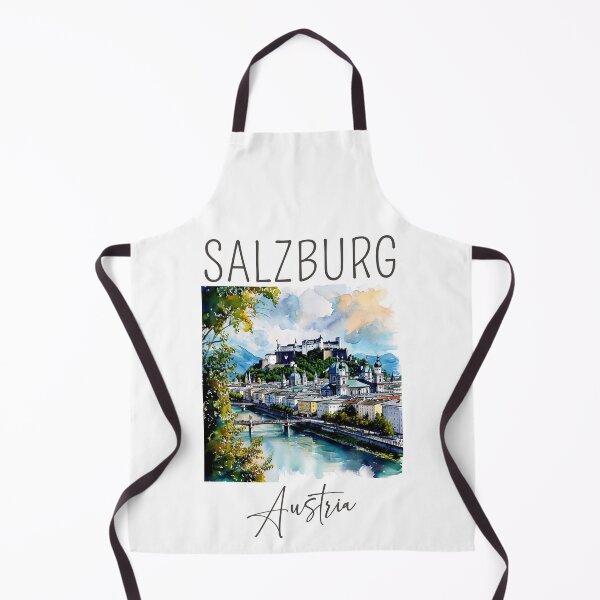 Item preview, Watercolor Design of Salzburg - Austria designed and sold by Sketch-Shack.