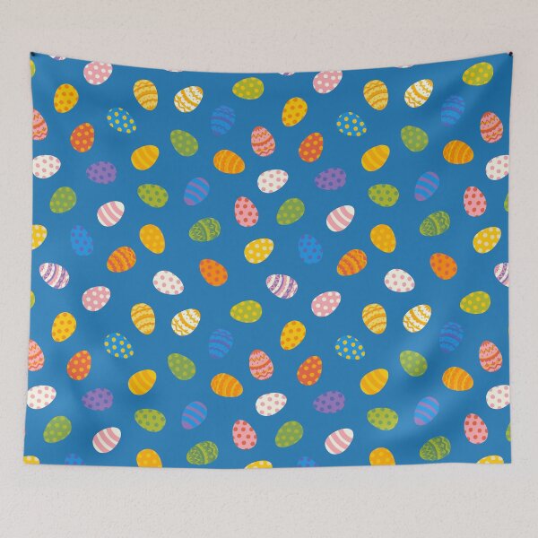 Item preview, Easter Eggs - Cute blue pattern by Cecca Designs designed and sold by Cecca-Designs.