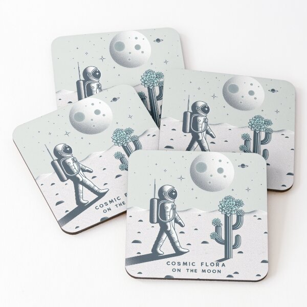 Item preview, Cosmic Flora on the Moon designed and sold by mYaro.