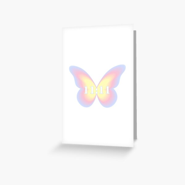 Item preview, Butterfly Aura Angel Number - 11:11 designed and sold by alykalydaly.