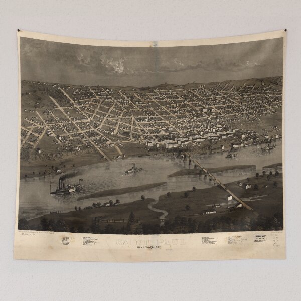 Aperçu de l'œuvre Saint-Paul, Minnesota (1867) créée et vendue par allhistory.