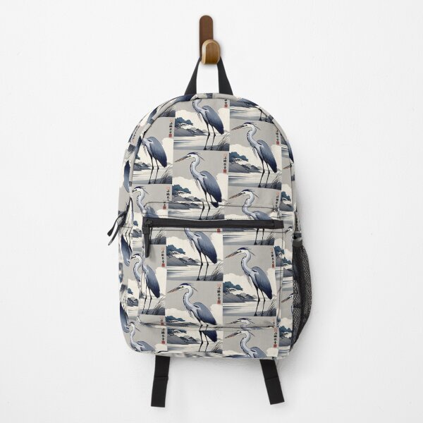 Item preview, gray heron designed and sold by EuropeanPrints.