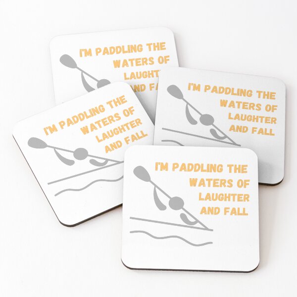 Item preview, I'm paddling the waters of laughter and fall gifts for paddle board lovers designed and sold by FOUTI.