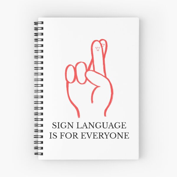 Item preview, Finger Hug Talking Hands Funny Sign Language Love Unity Peace designed and sold by StudioTVDinners.