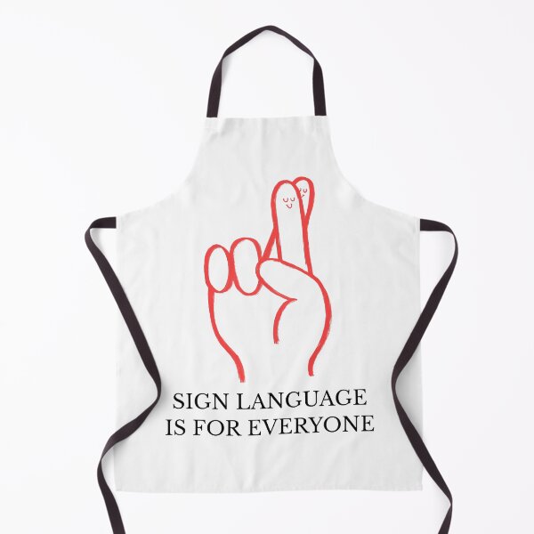 Item preview, Finger Hug Talking Hands Funny Sign Language Love Unity Peace designed and sold by StudioTVDinners.