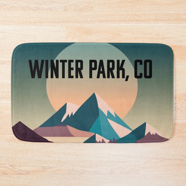 Item preview, Winter Park Mountains designed and sold by Sarah-graphics.
