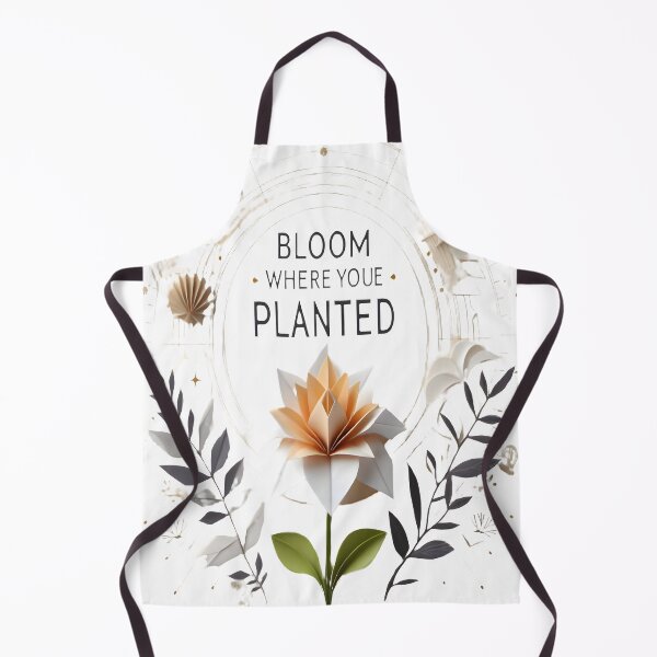 Item preview, Bloom Where You Are Planted - Origami Floral Design designed and sold by AlphaTeez.