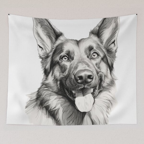 Item preview, German Shepherd designed and sold by Thingsnsich.