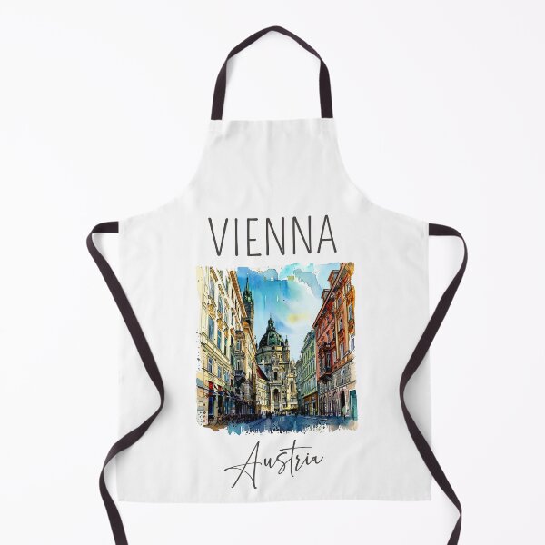 Item preview, Watercolor Design of Vienna - Austria designed and sold by Sketch-Shack.