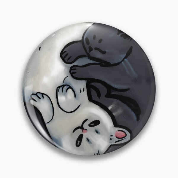 Item preview, Two cats snuggling designed and sold by catcurio.
