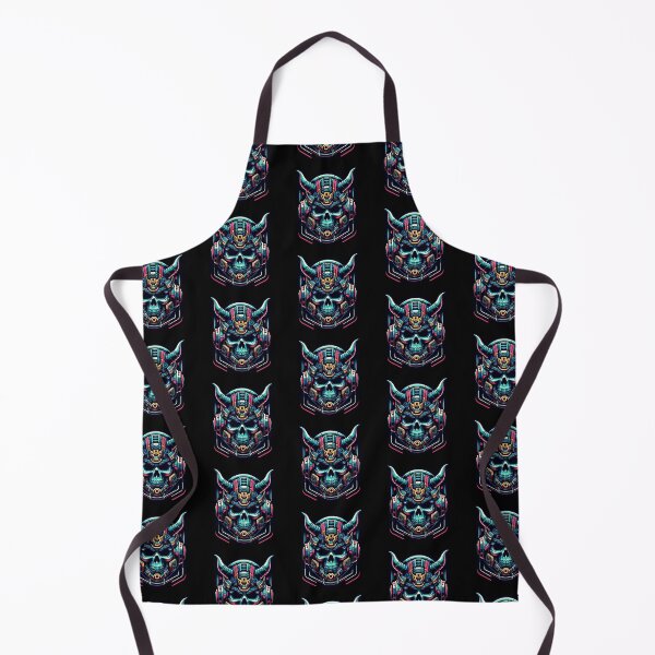 Item preview, Cyberpunk Skull: Neon Horns and Digital Dreams designed and sold by artwaves.