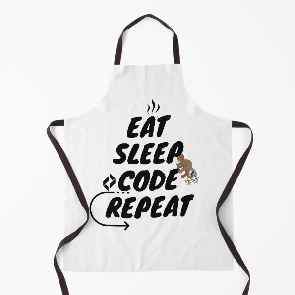 Item preview, eat sleep code repeat programmer designed and sold by Terlaly.