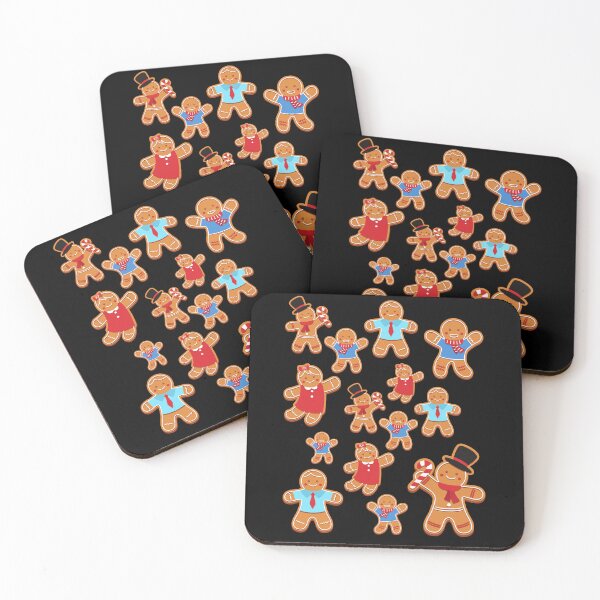 Item preview, christmas gingerbread men designed and sold by BuyMeifYouLike.
