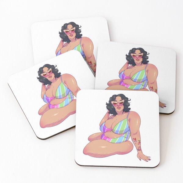 Item preview, Fat Hottie in a Swimsuit  designed and sold by paolaola.
