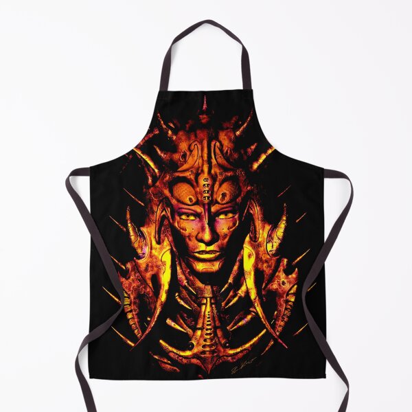 Item preview, Fantasy Face - Biomechanic 3D Illustration - Orange Version designed and sold by KairoDesign.