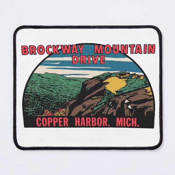 Item preview, Vintage Style Copper Harbor Michigan Decal designed and sold by Decal Mania.