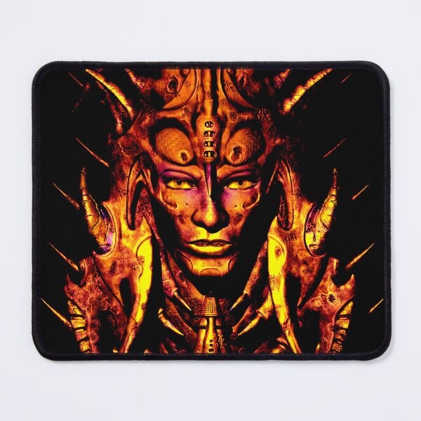 Item preview, Fantasy Face - Biomechanic 3D Illustration - Orange Version designed and sold by KairoDesign.