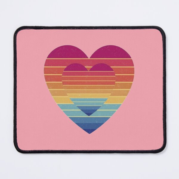Item preview, Vintage Retro Hearts designed and sold by MyTshirtArt.