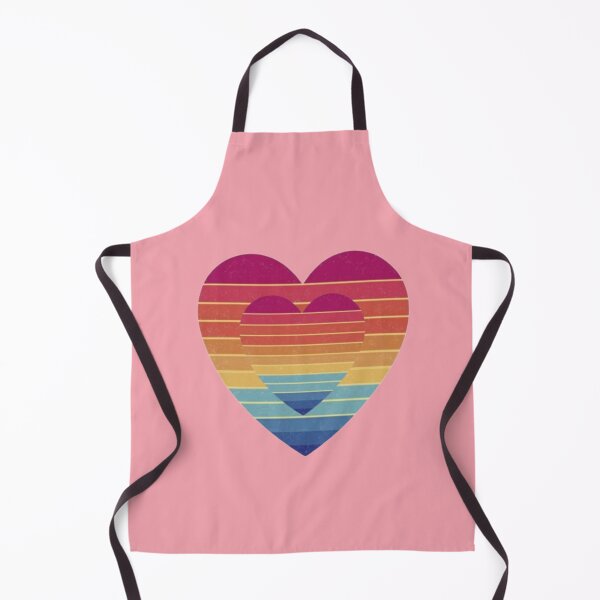 Item preview, Vintage Retro Hearts designed and sold by MyTshirtArt.
