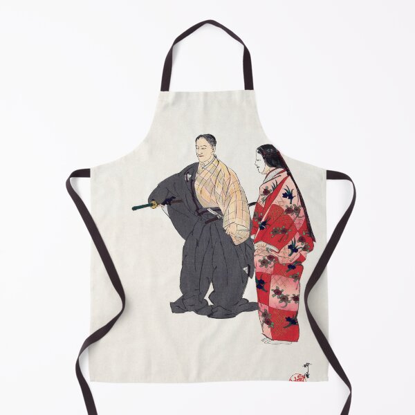Item preview, Actors from the Noh theater play Tomonaga (1926) by Kogyo Tsukioka designed and sold by My Artprintz.