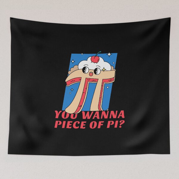 Item preview, Wanna Piece of Pi? Pi Ice Cream Basic Math Go math Discrete Math designed and sold by StudioTVDinners.