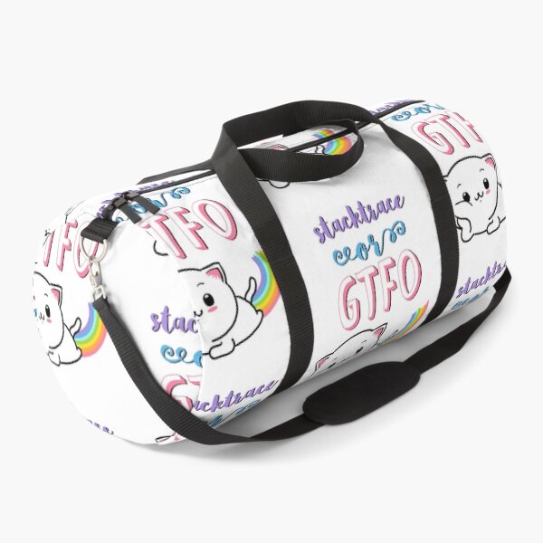 Item preview, Cute rainbow cat debugging for programist; stacktrace or GTFO designed and sold by Drawmecute.