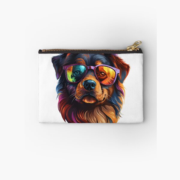 Item preview, Dog With Colorful Glasses designed and sold by ZefirDesign.