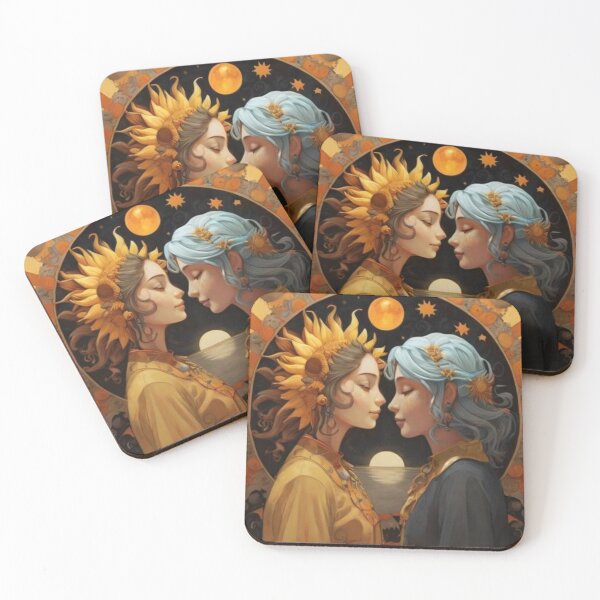 Item preview, Heavenly Union: Sun and Moon's Eternal Romance designed and sold by Shash Works.
