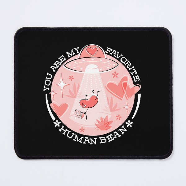 Item preview, You are my Favorite Human Bean - Pink Valentines designed and sold by miavaldez.