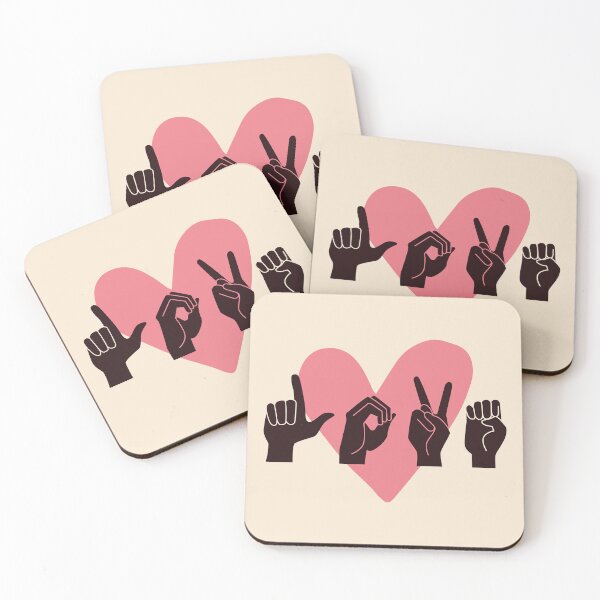 Item preview, ASL Love IV - Valentine's Day designed and sold by Lemon Pepper.
