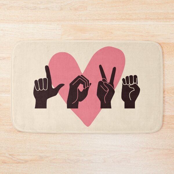 Item preview, ASL Love IV - Valentine's Day designed and sold by Lemon Pepper.
