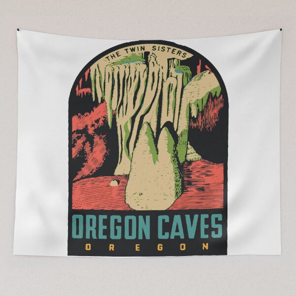 Item preview, Oregon Caves Oregon Decal Design designed and sold by Decal Mania.