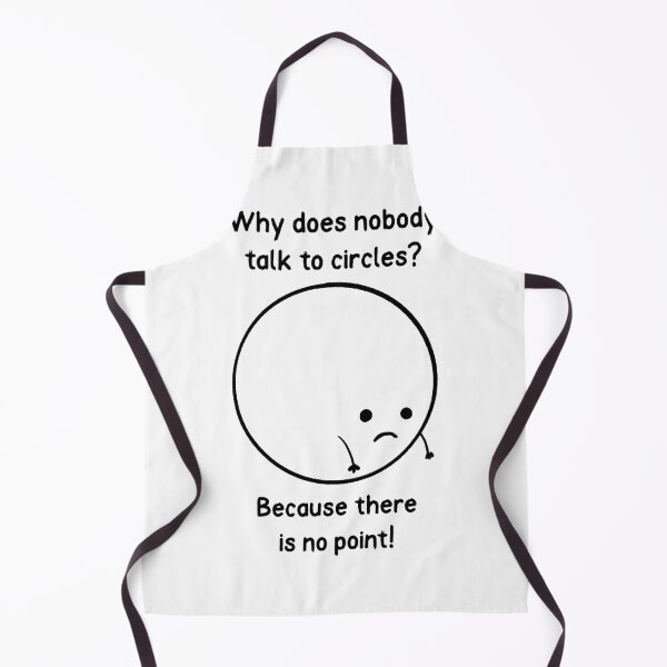 Item preview, Sad Circle Basic Math Go Math Discrete Math designed and sold by StudioTVDinners.