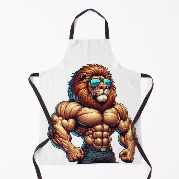 Item preview, Gym Lion | Workout | Fitness | Weightlifting | Cute designed and sold by ShopCoolStop.