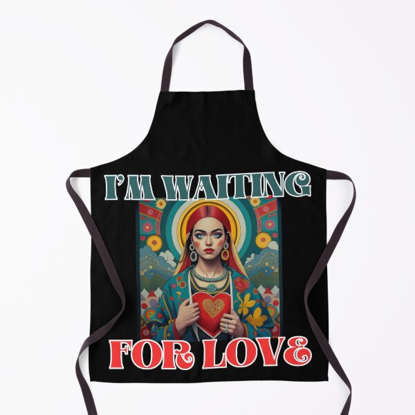 Item preview, Women with heart say Im waiting for love romantic happy christian gifts designed and sold by thankful-loco.