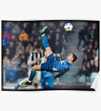Cristiano Ronaldo vs juve Poster
