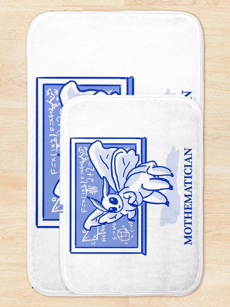 Thumbnail 5 of 6, Bath Mat, Mothematician Mathematician Basic Math Go math Discrete Math  designed and sold by StudioTVDinners.
