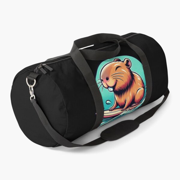 Item preview, Capybara Surfing | Capybara | Surf | Retro Surf Design designed and sold by ShopCoolStop.