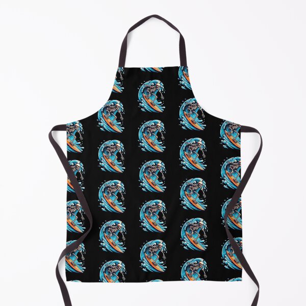 Item preview, Surf's Up, Bones Down: Skeleton's Seaside Adventure designed and sold by artwaves.