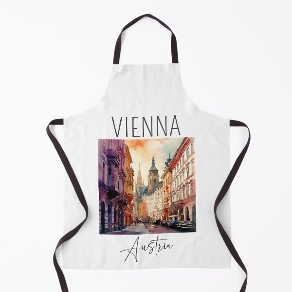 Item preview, Watercolor Design of Vienna - Austria designed and sold by Sketch-Shack.
