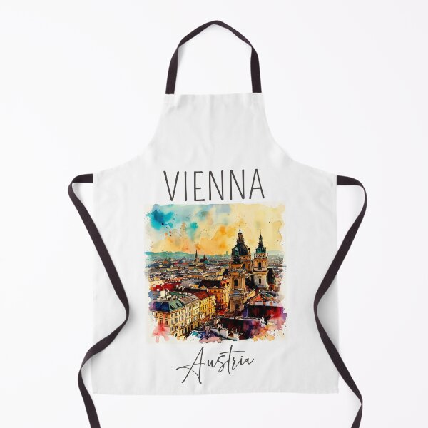 Item preview, Watercolor Design of Vienna - Austria designed and sold by Sketch-Shack.