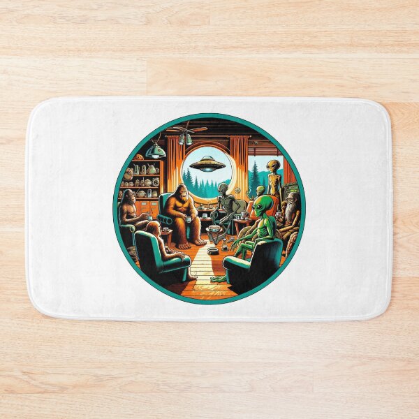 Item preview, Morning Coffee | Bigfoot And Aliens | Ufo | Believe designed and sold by ShopCoolStop.