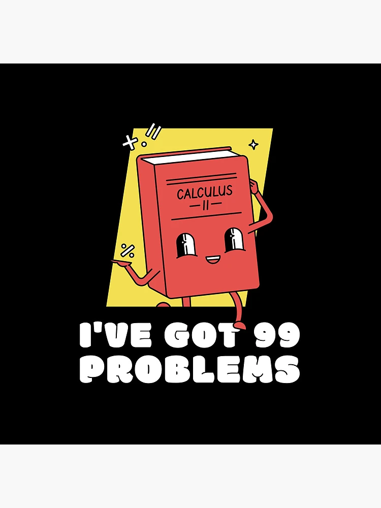 Thumbnail 4 of 4, Clock, Calculus Woes Basic Math Go math Discrete Math designed and sold by StudioTVDinners.